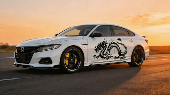 Honda Accord x Chinese Dragon: Where Elegance Meets the Imperial Aura.