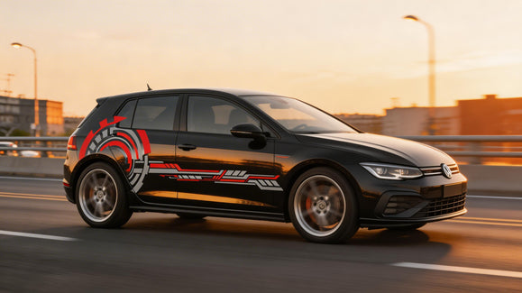 Golf x Tech-Mechanical: The Classic Hatchback’s Hardcore Awakening