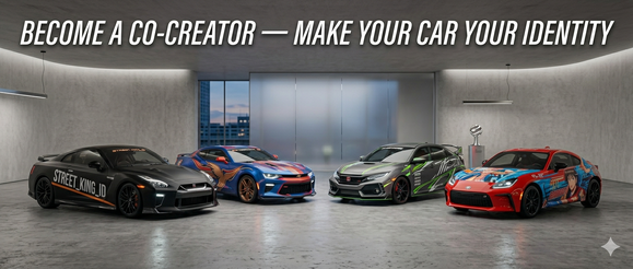 Become a Co-Creator — Make Your Car Your Identity