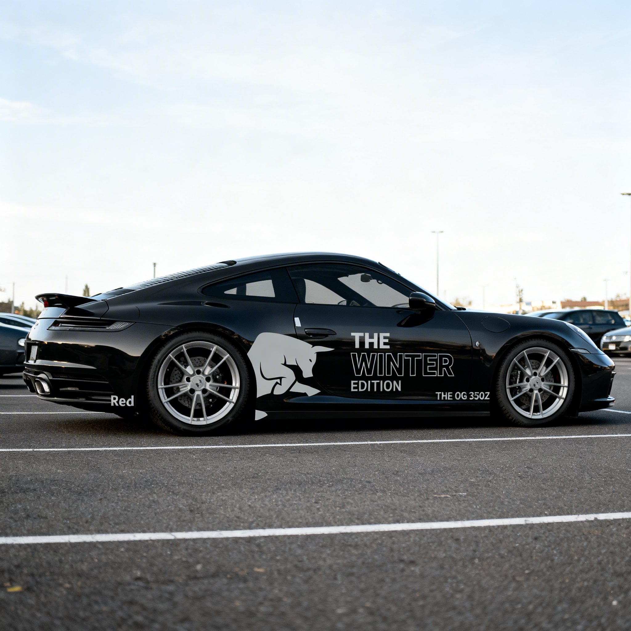 SKT-001 Graphite Wave Decal – Custom Fit for Your Car