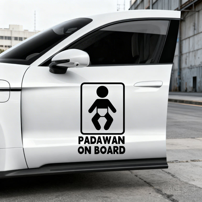 SKT-016 Minimalist Vinyl Sticker for Cars - Clean Style, Clever Message