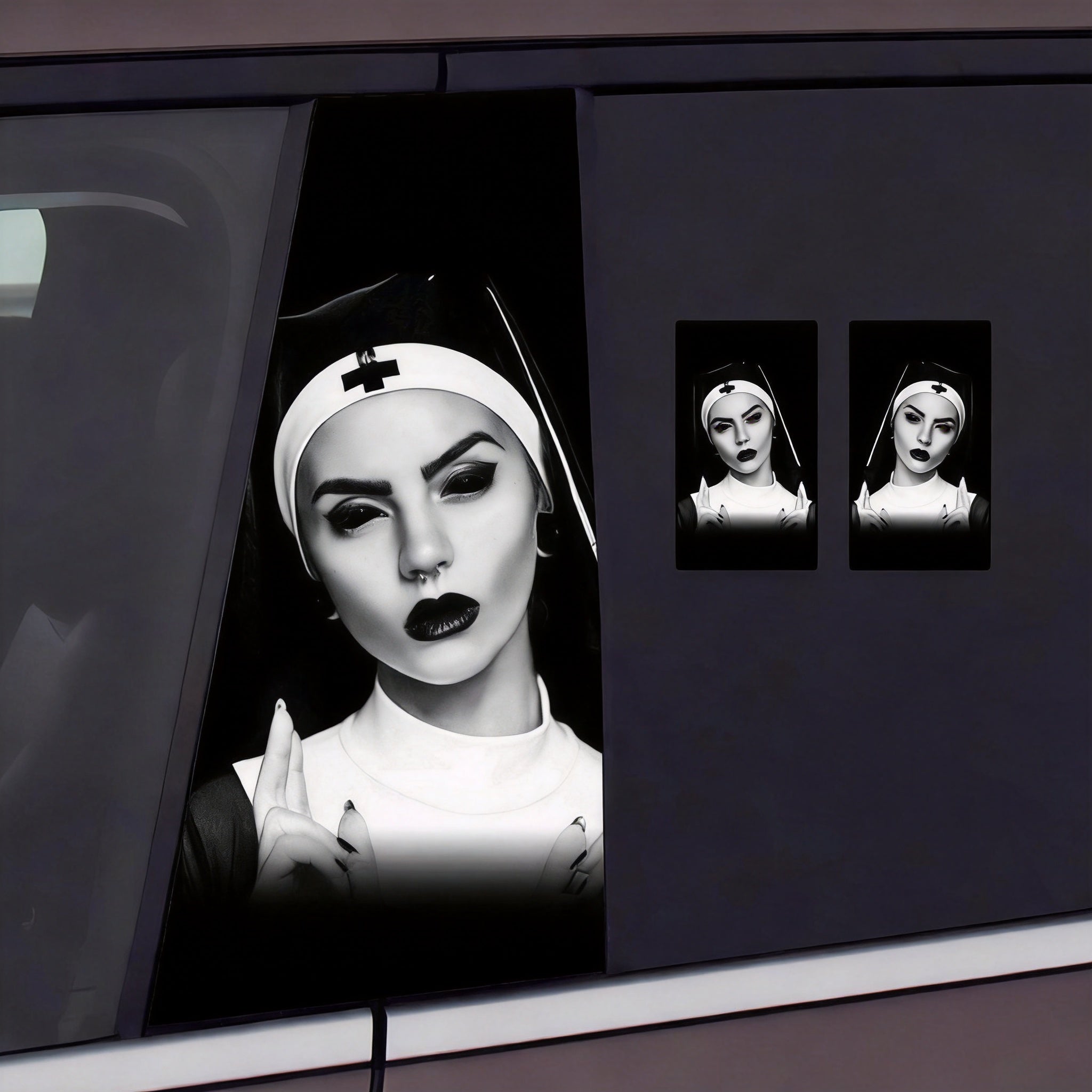 Personalized B-Pillar Sticker Series