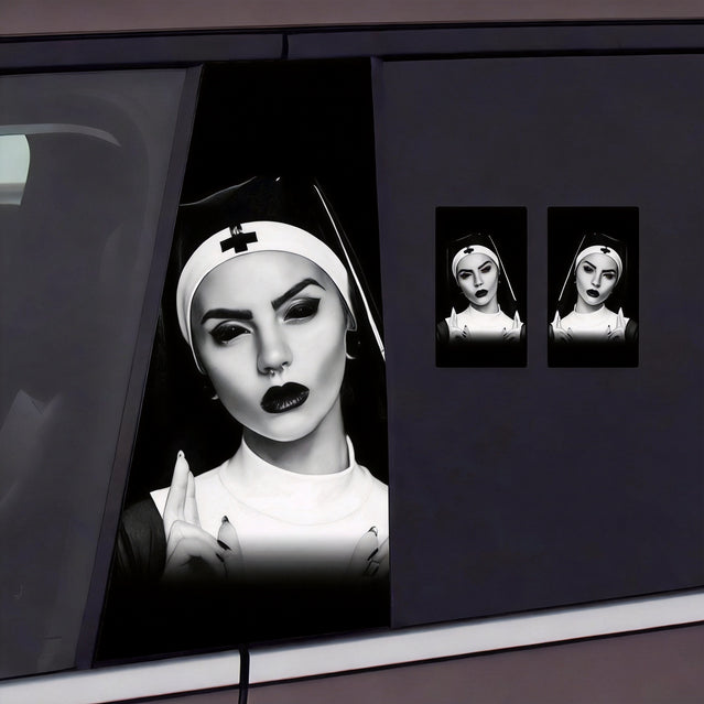 Personalized B-Pillar Sticker Series
