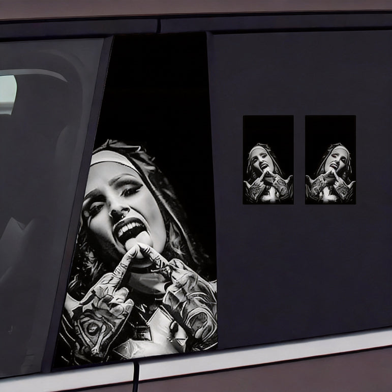 Personalized B-Pillar Sticker Series