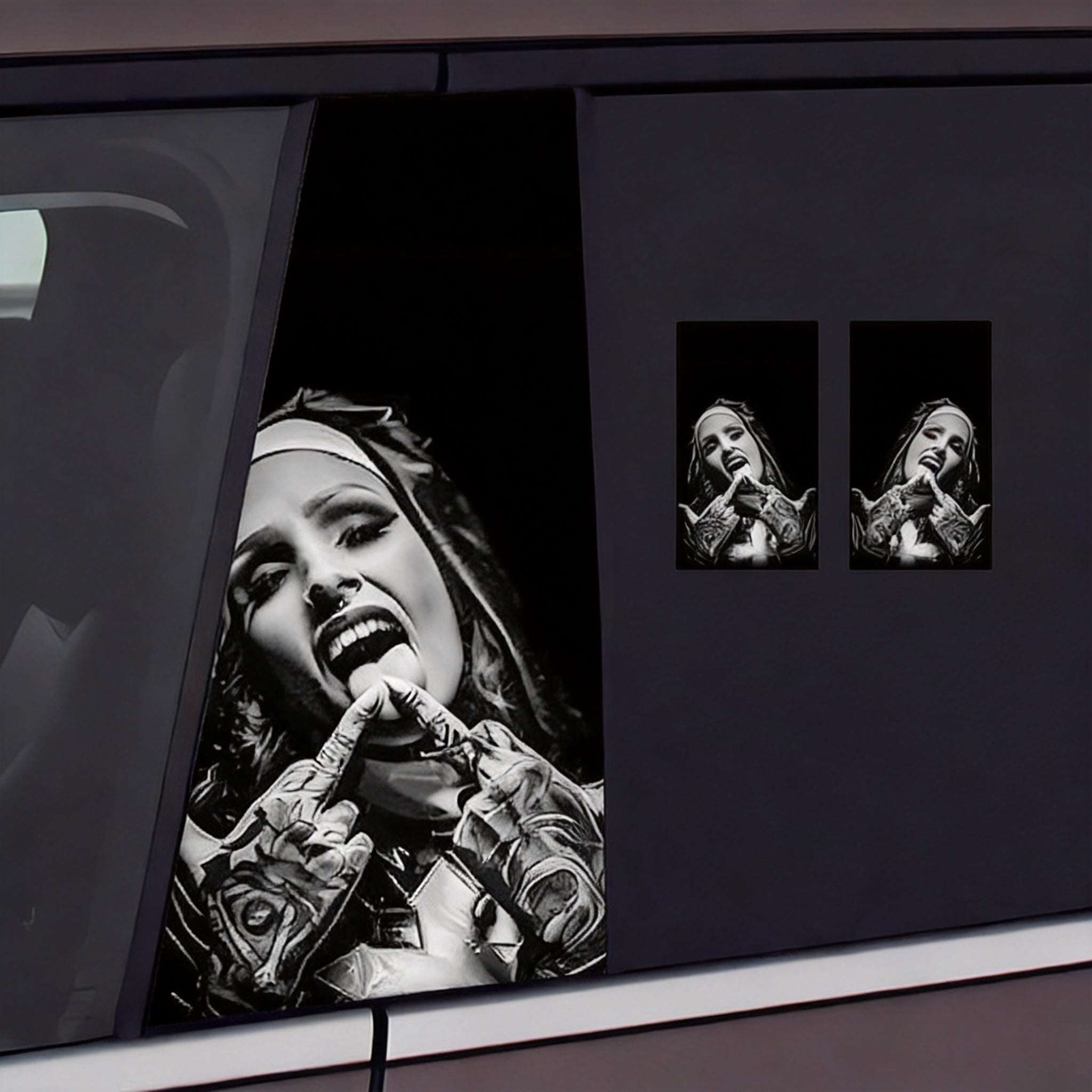 Personalized B-Pillar Sticker Series