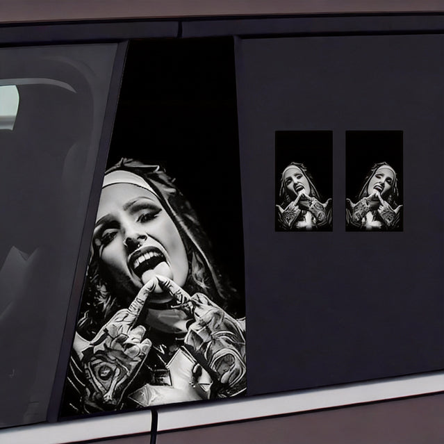 Personalized B-Pillar Sticker Series