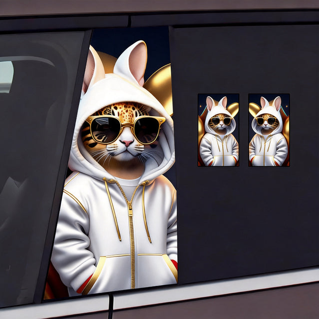 Personalized B-Pillar Sticker Series