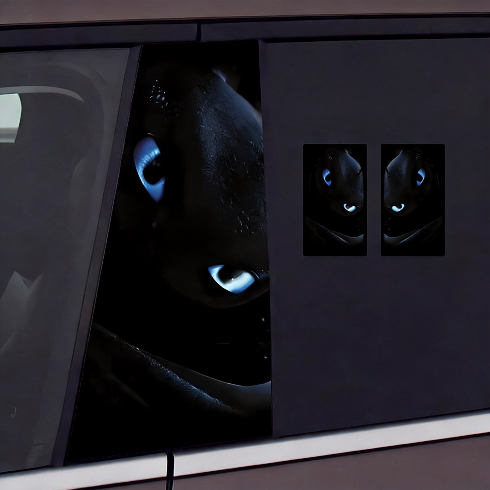 Personalized B-Pillar Sticker Series