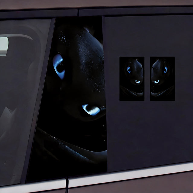 Personalized B-Pillar Sticker Series