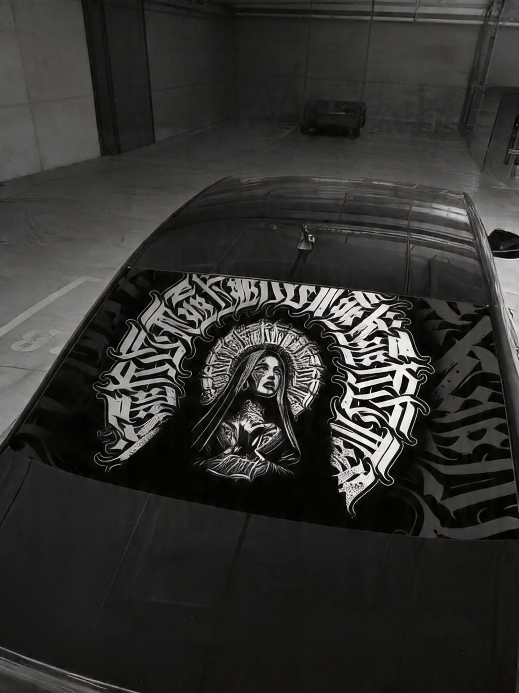 Rear Window Car Sticker – Style & Protection