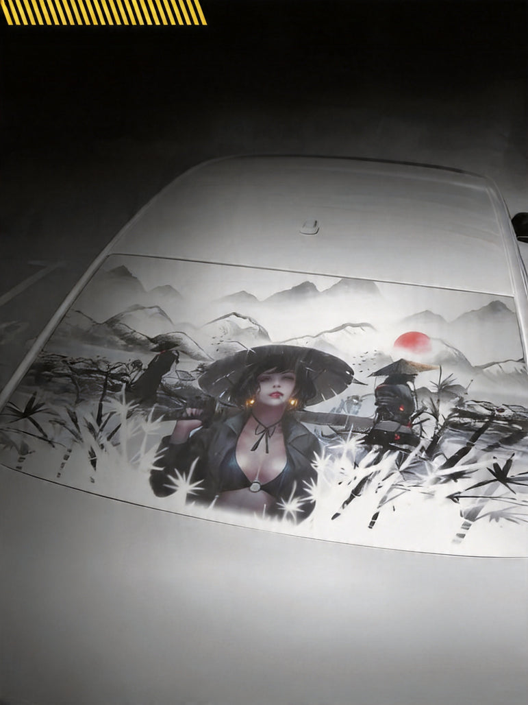Rear Window Car Sticker – Style & Protection