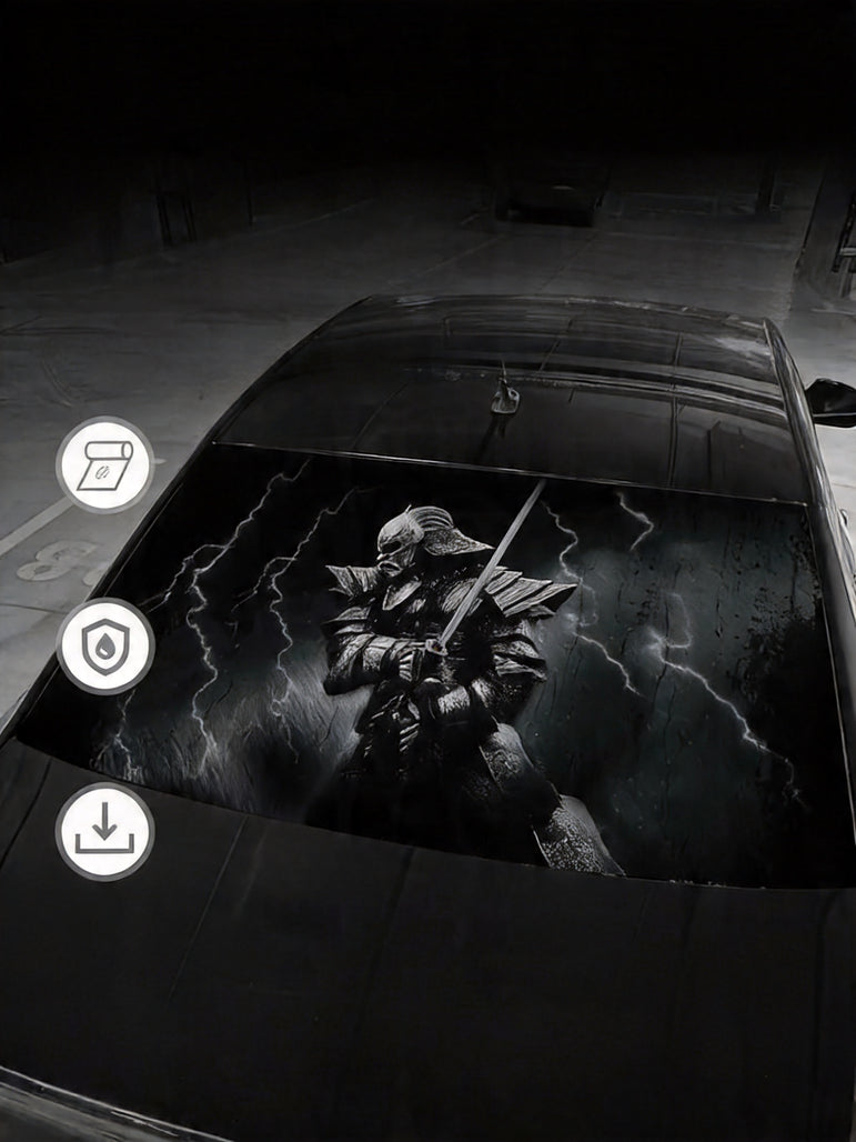 Rear Window Car Sticker – Style & Protection