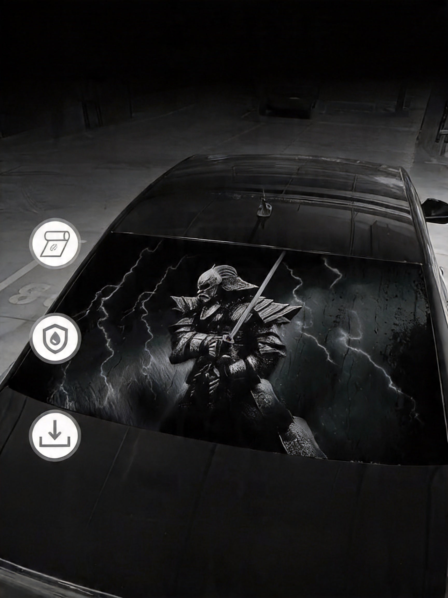Rear Window Car Sticker – Style & Protection